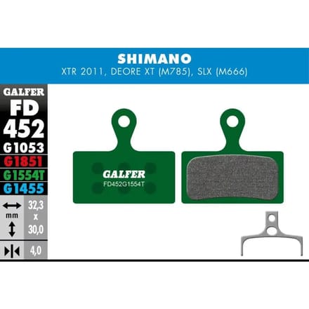 Remblok Galfer Shimano Xtr 985, Xt 785, Slx 666