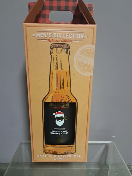 xmas collection bierfles - shower gel- geschenk mannen - berk ceder - grappig geschenk - origineel - mannen kado