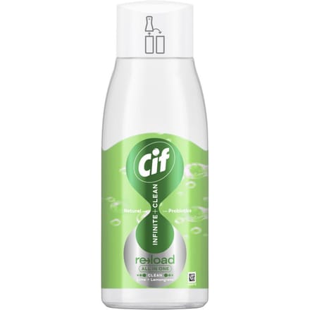 Cif Infinite Clean Citroen & Citroengras Navulling Universele Schoonmaakspray 590 ml