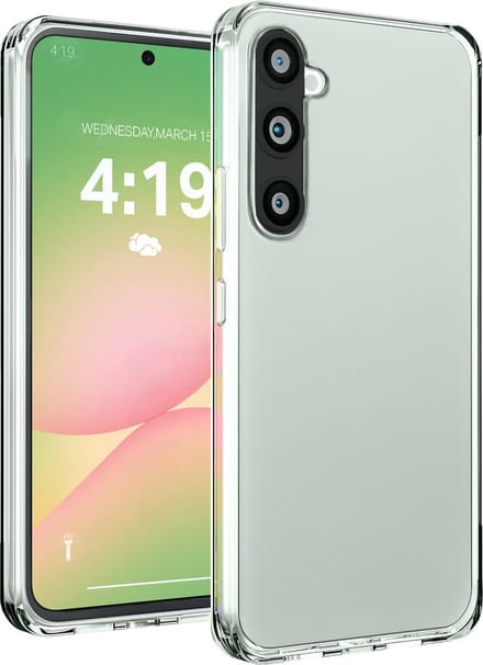 Hoesje Geschikt voor Samsung A56 Siliconen Shock Proof Case Transparant - Hoes Cover Case Shockproof - camera protector