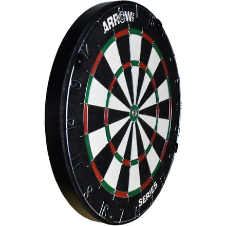 Arrow180 dartbord kast set bristle dartboard inclusief stalen darts.