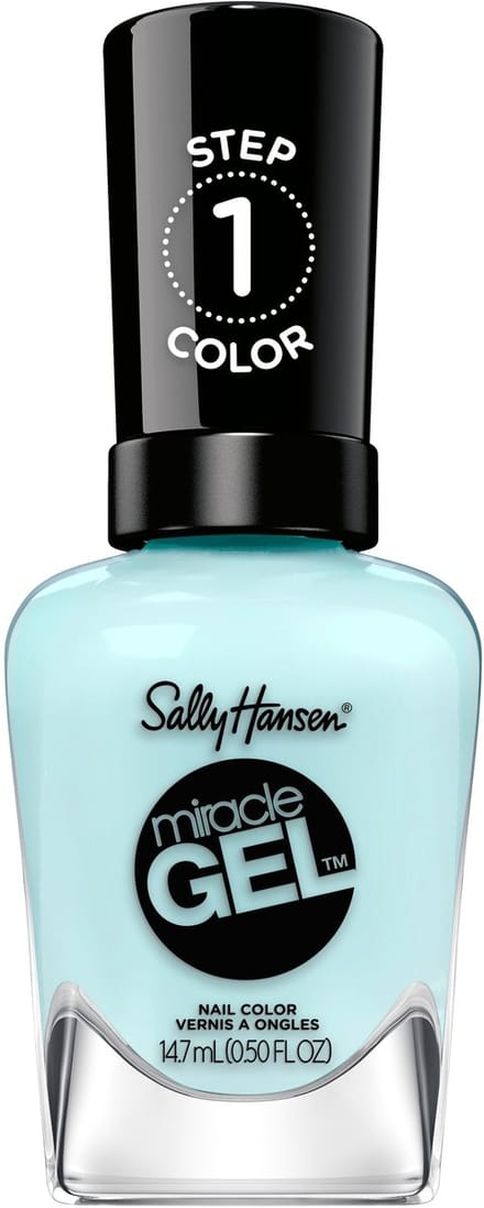 Sally Hansen Miracle Gel nagellak - Grand Cyan​, 14.7ml