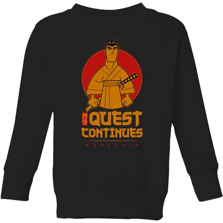 Samurai Jack My Quest Continues Kids' Sweatshirt - Black - 98/104 (3-4 jaar)
