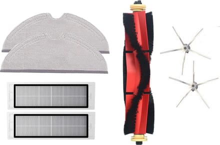 Onderhoudspakket (Wit) incl. dweil - Compatible met Roborock S4, S5 & S6 Series (S4, S5, S5Max, S6, S6 Pure, S6MaxV)