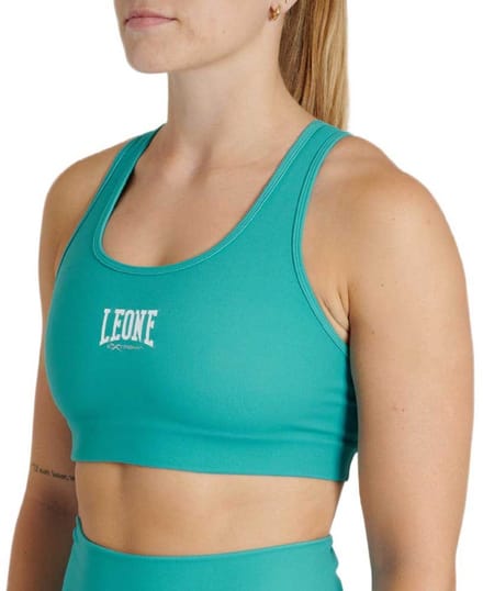 Leone1947 Logo Sport-top Groen M Vrouw