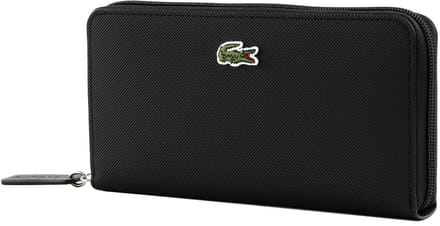 LACOSTE portemonnee Zip Wallet Noir zwart