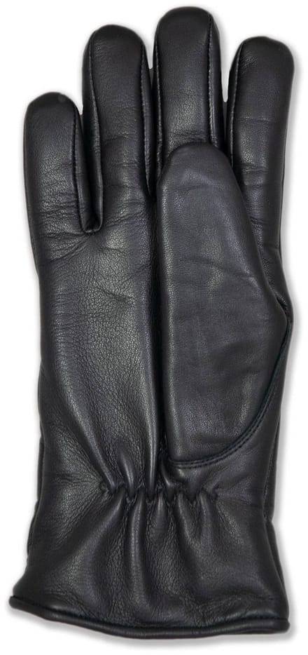 Leren dames handschoenen van schapennappa met warme voering - maat 8