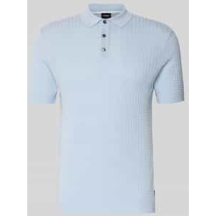 slim fit poloshirt in brei-look model 'Vanceo'