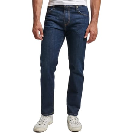 Slim fit-jeans van biologisch katoen Superdry