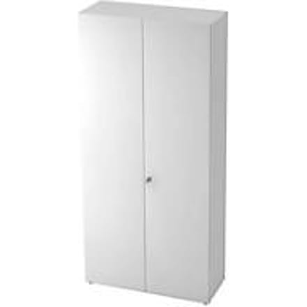 Archiefkast TOPAS LINE, 6 ordnerhoogten, B 1000 mm, wit/wit