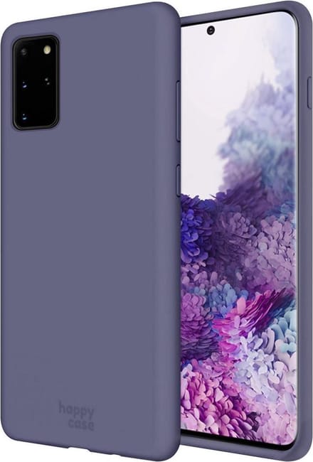 HappyCase Hoesje Siliconen Back Cover Grijs Geschikt voor Samsung Galaxy S20 Plus