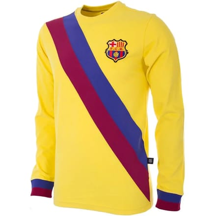 Uitshirt met lange mouwen FC Barcelone 1974/1975