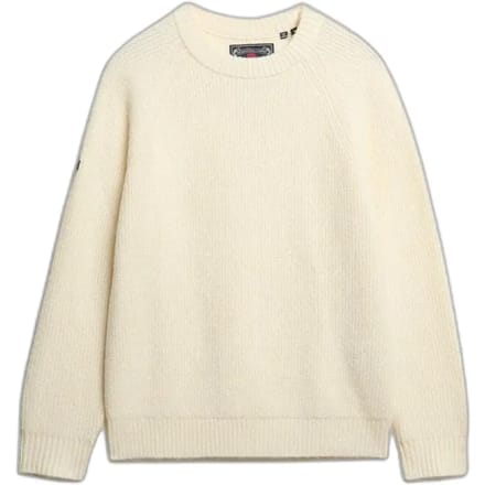 Superdry - Grof gebreide trui met raglanmouwen - Heren - Sweaters