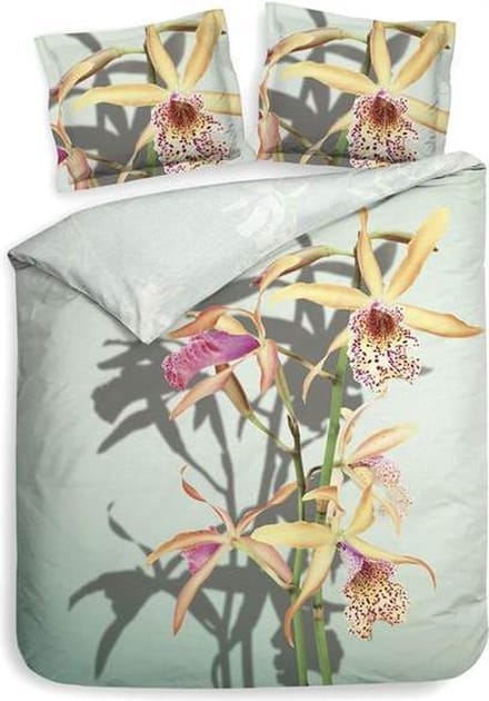 Heckett & Lane Isla - Dekbedovertrek - Lits-jumeaux - 260x200/220 cm - Mint green