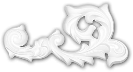 Decorative element 160023 Profhome rococo barok stijl wit