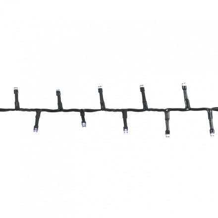 Luca Lighting kerstverlichting lichtsnoer - buiten - 550 lampjes wit - flashfunctie - 1100 cm
