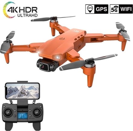 LUXWALLET LIBRA² - 30KM/h - 214 Gram - WiFi GPS 4K Drone - 2MP - EIS Stabilisator - 1200 Meter 5G Afstand + 2x Accu