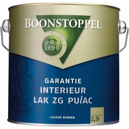 Boonstoppel Garantie Interieur Lak ZG PU/AC