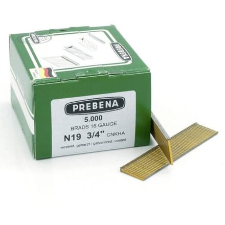 Prebena N19CNKHA Bradset Afmeting, lengte 19 mm 5000 stuk(s)