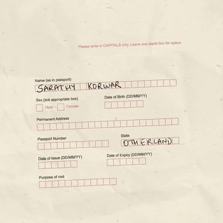 Sarathy Korwar - Otherland (12" Vinyl Single) (Coloured Vinyl)