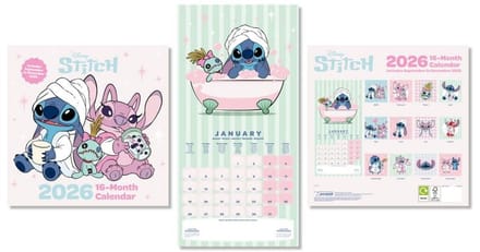 Lilo & Stitch 2026 Muurkalender Unisex Muurkalender - meerkleurig - Standard