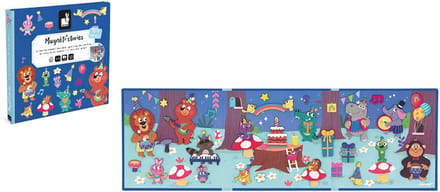 Janod - Magneti Stories - Dierenfeest – Educatieve magneetset