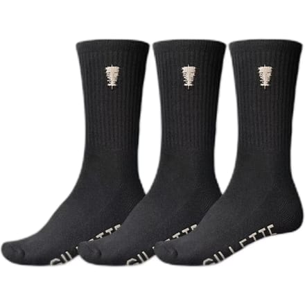 Globe Gillette Crewsokken 3 Paren Zwart EU 39-44 1/2 Man