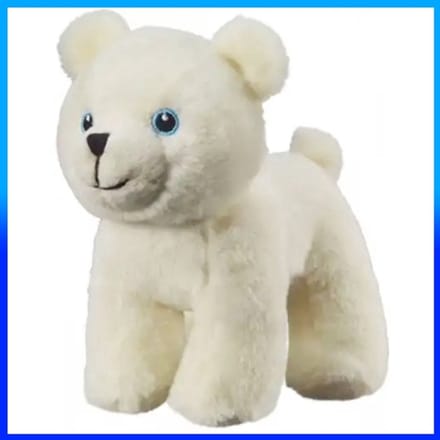 IJsbeer Wit Pluche Knuffel 15 cm