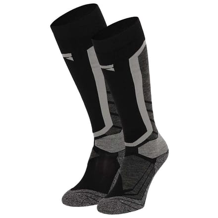 Xtreme - Snowboard sokken Unisex - Multi zwart - 35/38 - 2-Paar - Skisokken