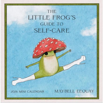 The Little Frog's Guide To Self-Care Mini Wall Calendar 2026 - Maybell Eequay