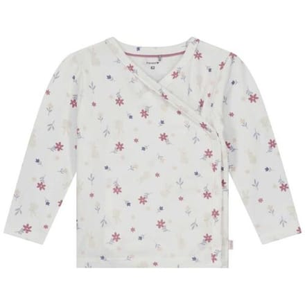 Prénatal newborn overslagshirt Ivory White 68 dames