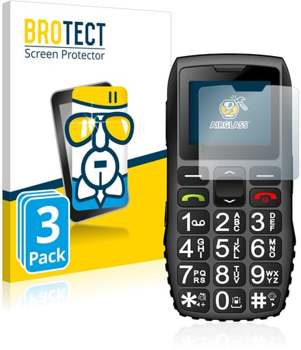 Screenprotector 3 Stuks voor artfone C1 Plus Beschermglas transparant
