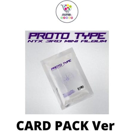 CARD PACK Ver NTX 3e Mini Album PROTOTYPE No POB white