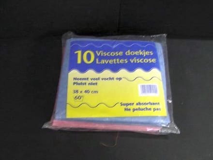 Viscose Vliesdoekjes Set √Ä 10