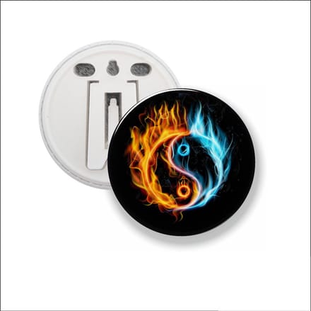 Button Met Clip - Jin Jang
