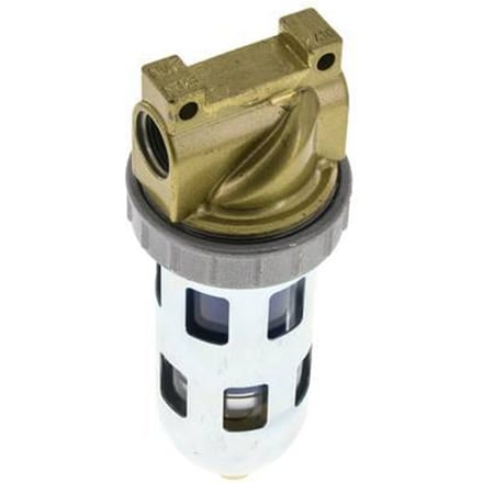 Microfilter 0.01micron G3/8'' 560l/min Semi-Automatische Beschermende Kooi Polycarbonaat Standaard 1