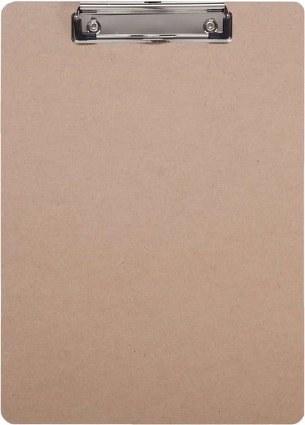 DESQ® Klembord - A4 - MDF - Klem - Ophanghaak