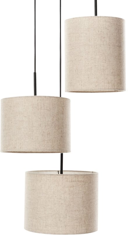 PARGUAZA - Hanglamp - Lichtbeige - Linnen