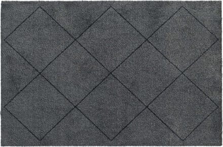 MD Entree - Deurmat - Schoonloopmat - Soft&Deco - Nordic Charcoal - 67 x 100 cm