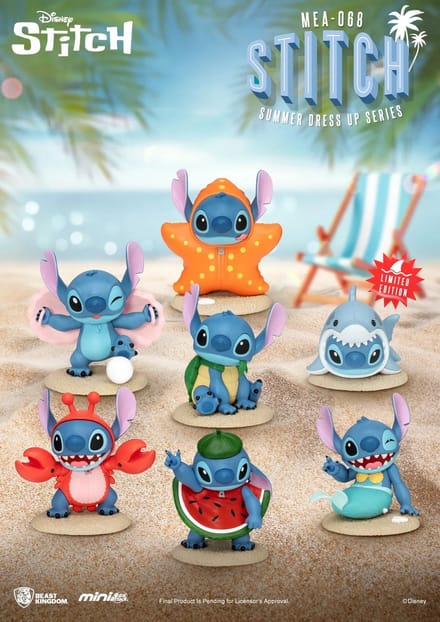 Disney – Lilo & Stitch Summer Dress Up – Figure Blind Box – 9 cm