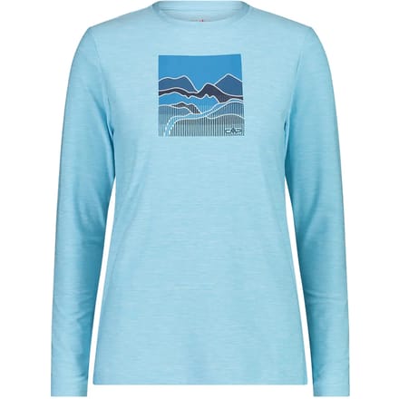 Dames-T-shirt met lange mouwen CMP