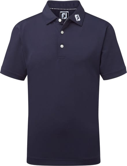 Footjoy Stretch Pique Solid Polo Junior Navy