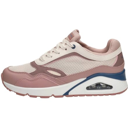 Skechers Uno - Heel Hints Sneakers Laag - Roze