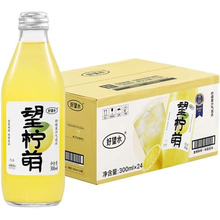 Hope water Hao Wang Shui bruiswater met citroensap 24 x 300 ml