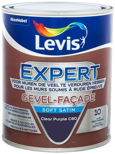 Levis - Expert Gevel Mix - Clear Purple C80 - Mengverf - 1 L