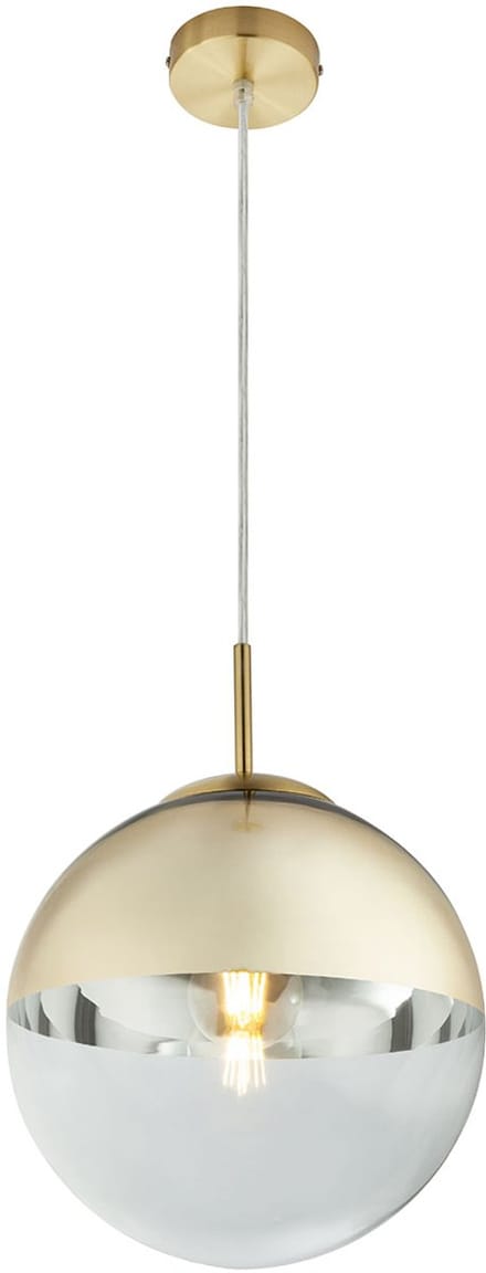 Globo - hanglamp - Varus - goud - glas - Ø 25cm - E27 - 15856