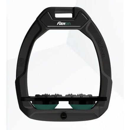 Veiligheidsezels Plat Ultra Grip Zwart/Zwart/Groen Flex-On Safe-On