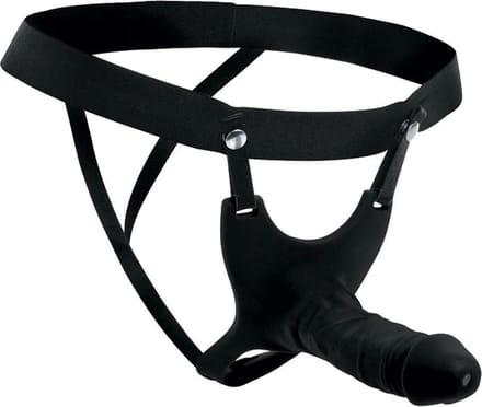 Size Matters Holle Strap-On Siliconen Dildo Met Harnas