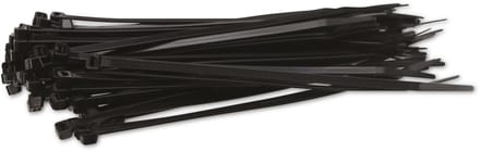KSS Kabelbinder-assortiment Polyamide 6.6, zwart, 190x4,8, UV-bestendig, 100 stuks