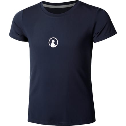 Quiet Please Retriever T-shirt Meisjes-Donkerblauw,Wit